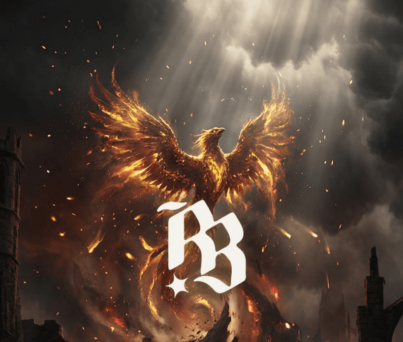 Phoenix rising — Reborn Academy transformation symbol